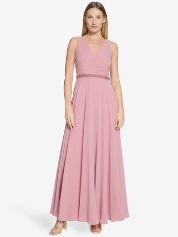 rožinė Vera Mont Vakarinė suknelė: priekis