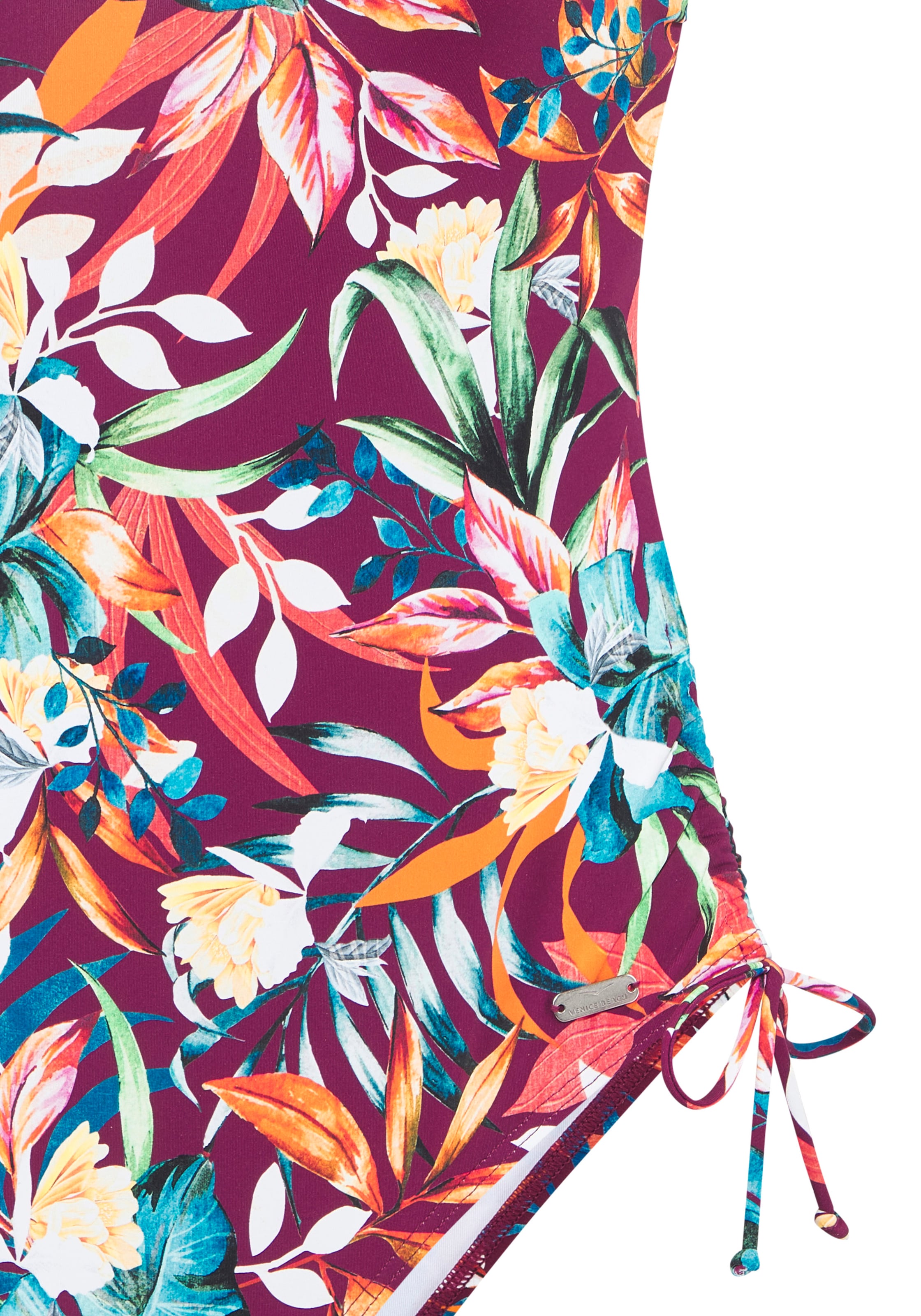 Minimizer Costume intero di VENICE BEACH in rosso