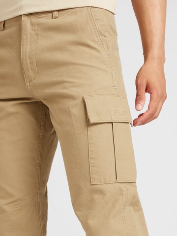 JACK & JONES Свободный крой Брюки-карго 'JPSTKane JJBarkley' в Коричневый