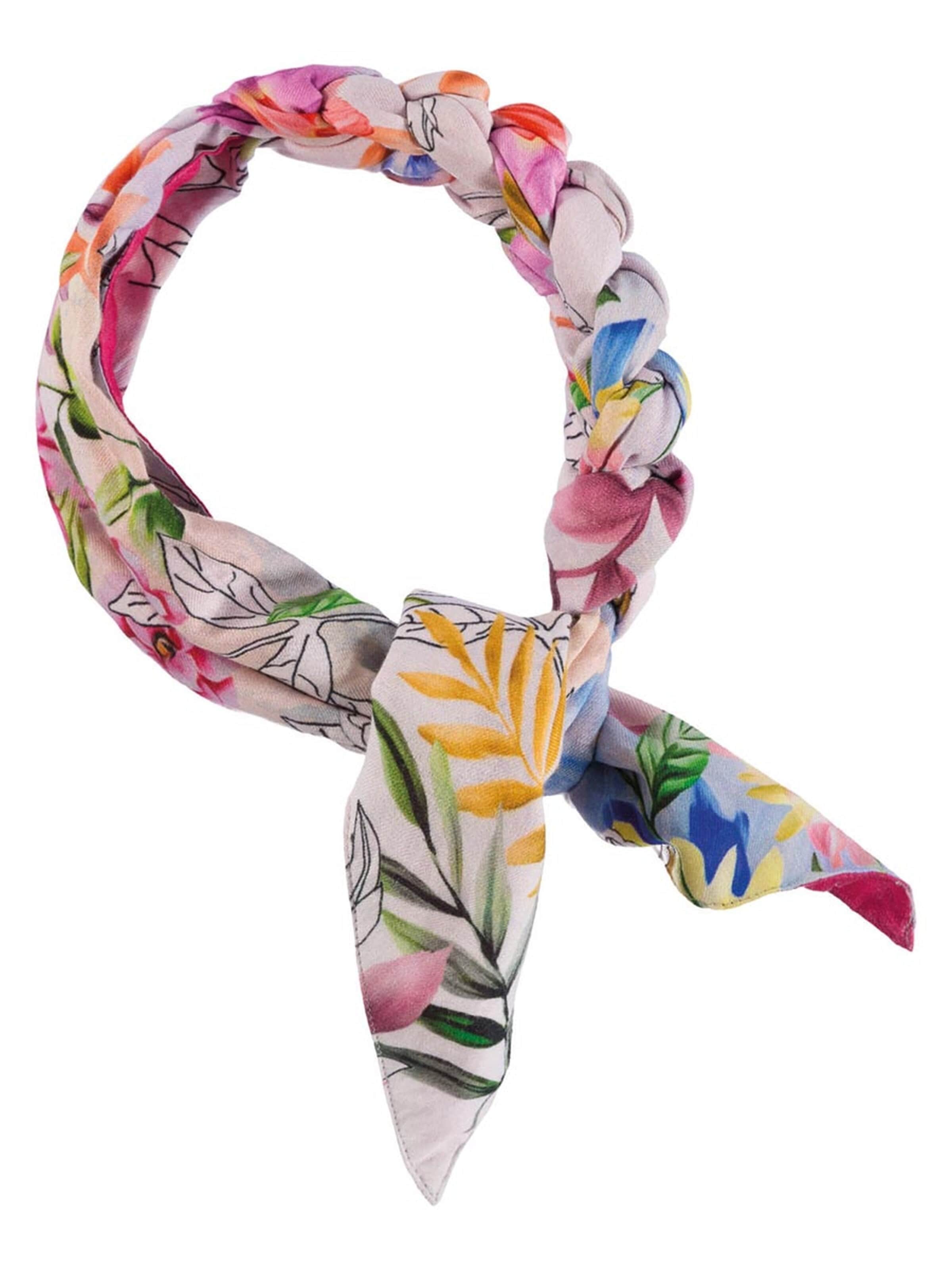 Passigatti Wrap 'Knotenschal' in Pink: front