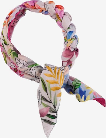 Passigatti Wrap 'Knotenschal' in Pink: front