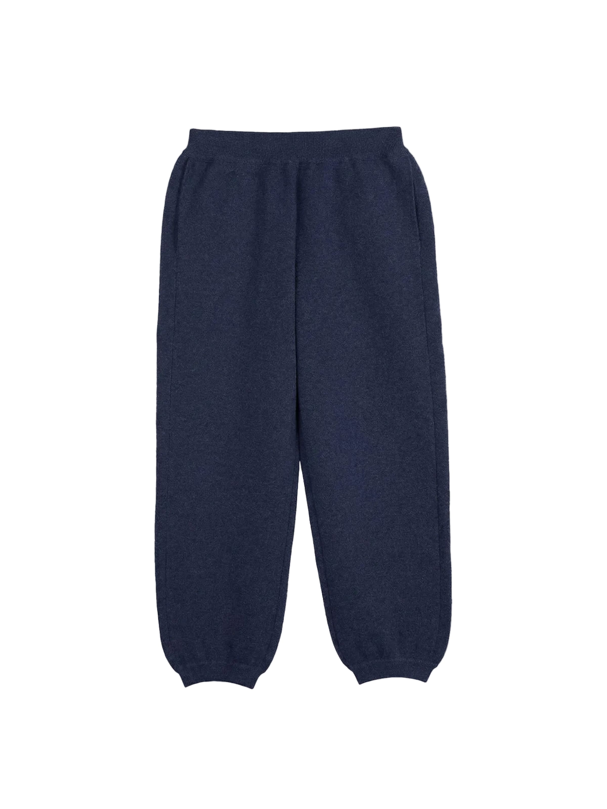 GOBI Cashmere Regular Pants 'Women's Cashmere Sweatpants' in Blue: front