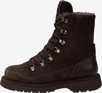 Bottes à lacets 'ALURA 345 L' LLOYD en marron : devant