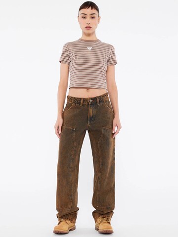 GUESS Loosefit Jeans in Braun