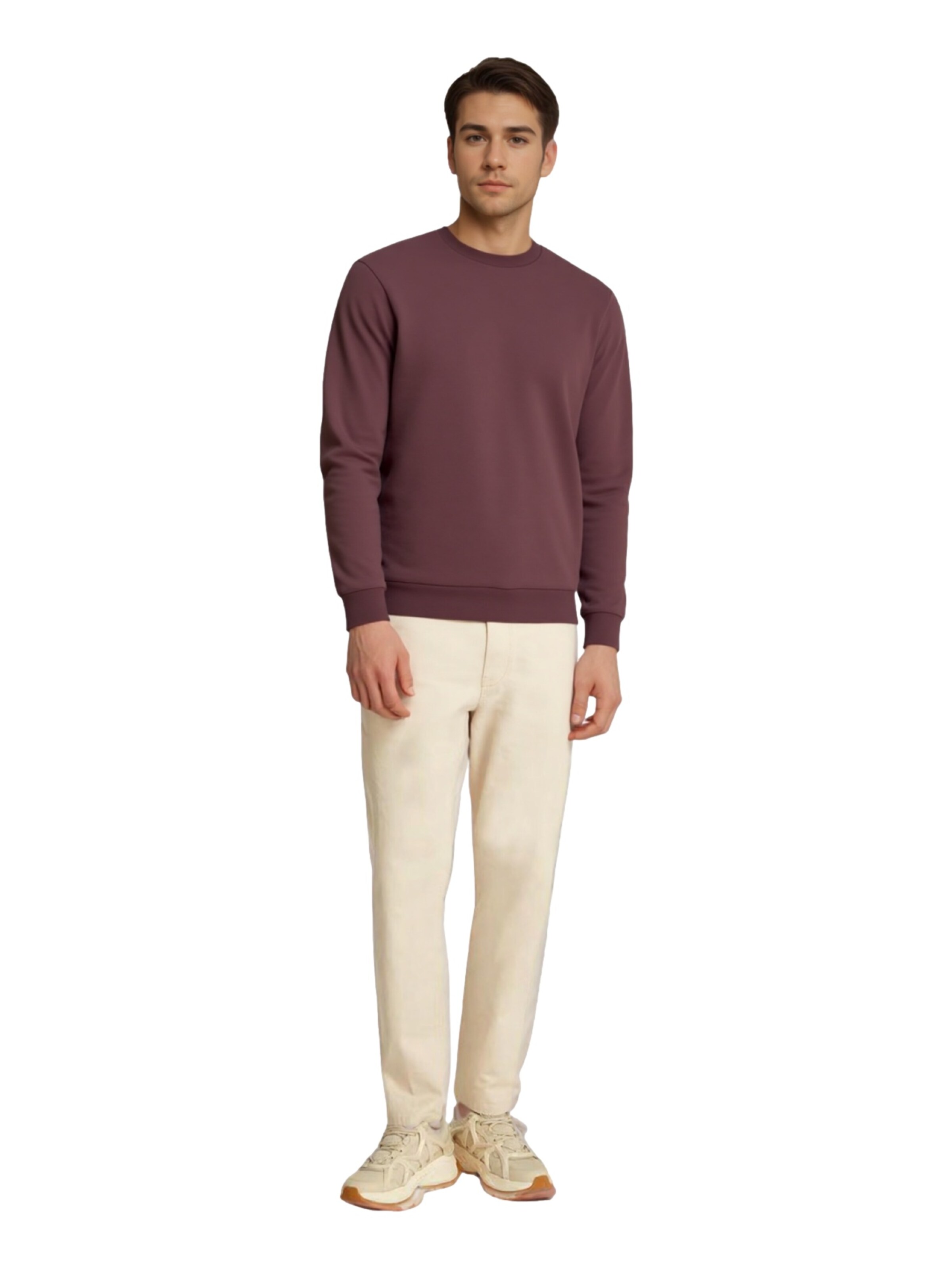 Only & Sons Regular fit Sweatshirt in Red