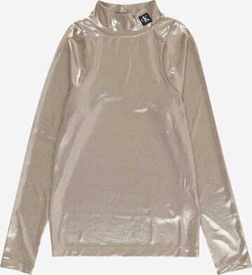 Calvin Klein Jeans Shirt in Goud: voorkant