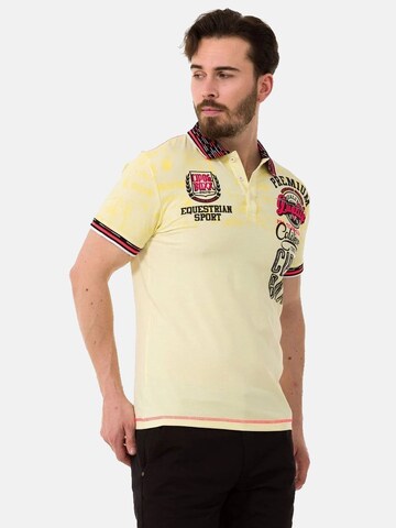 CIPO & BAXX Shirt in Yellow