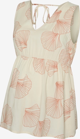 Palaidinė be rankovių 'MLShell' iš MAMALICIOUS, spalva – dramblio kaulo / šviesiai raudona, Prekių apžvalga