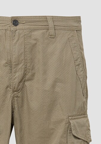 Regular Pantalon cargo 'File' s.Oliver en vert