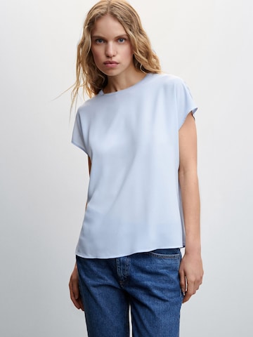 MANGO Bluse 'AARHUS 3' in Blau: Vorderseite