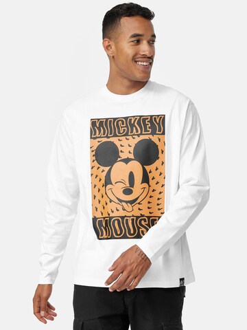 Recovered Shirt  'Disney Trippy Mickey Mouse' in Weiß