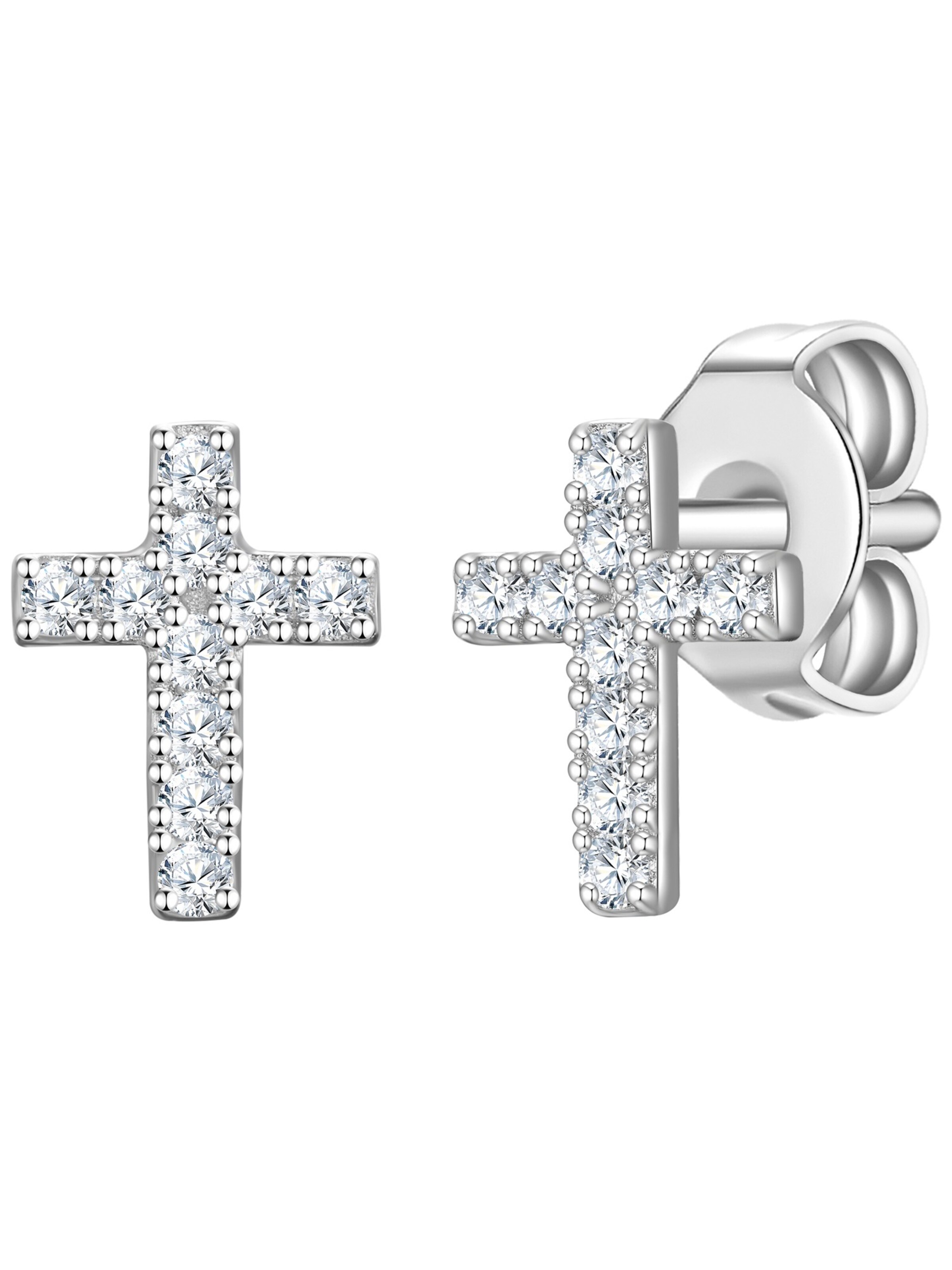 Rafaela Donata Ohrringe in Silber: Vorderseite