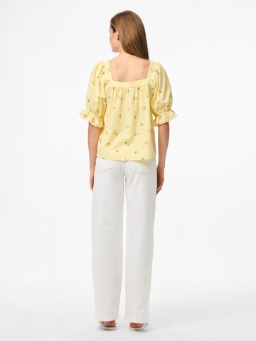Camicia da donna 'PCThea' di PIECES in giallo
