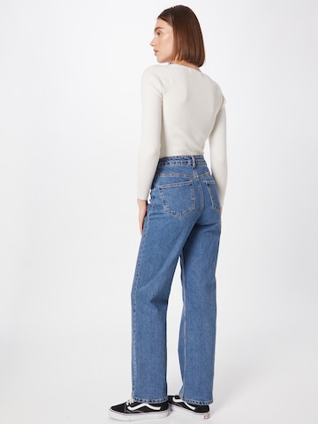 ONLY Wide Leg Jeans 'Camille' in Blau