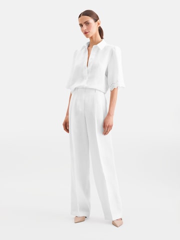 SEIDENSTICKER Blouse 'Uni' in White