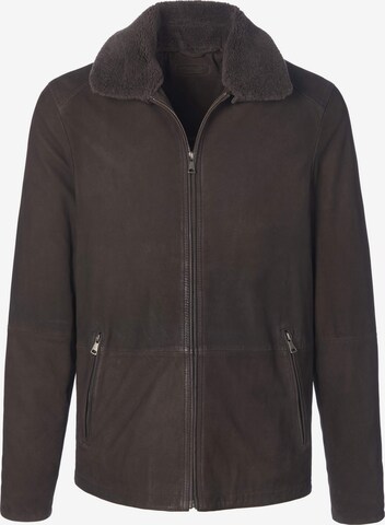 Louis Sayn Between-Season Jacket in Brown: front