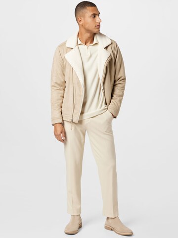 HOLLISTER Between-Season Jacket 'AVIATOR' in Beige