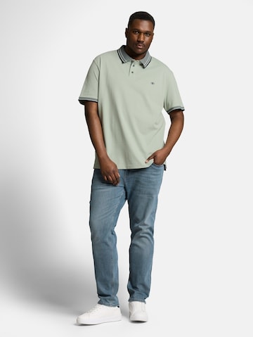 TOM TAILOR Men + Shirt in Groen