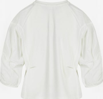 T-shirt ' Blouse ' Coster Copenhagen en blanc : devant