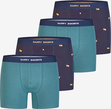 Happy Shorts Boxer shorts ' Jersey ' in Blue: front
