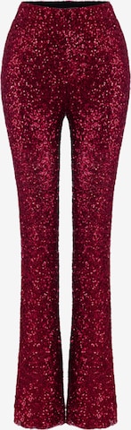 No Matter What Pants in Red: front