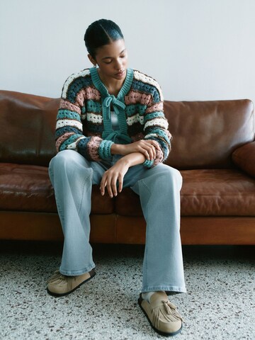 Next Gebreid vest in Blauw