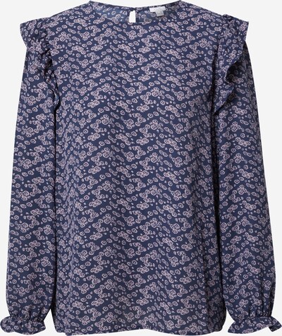 OVS Bluse in navy / pastelllila, Produktansicht