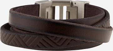 FOSSIL Armband i brun: framsida