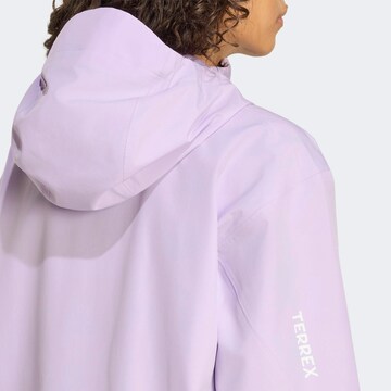 ADIDAS TERREX Outdoor Jacket 'Multi' in Purple