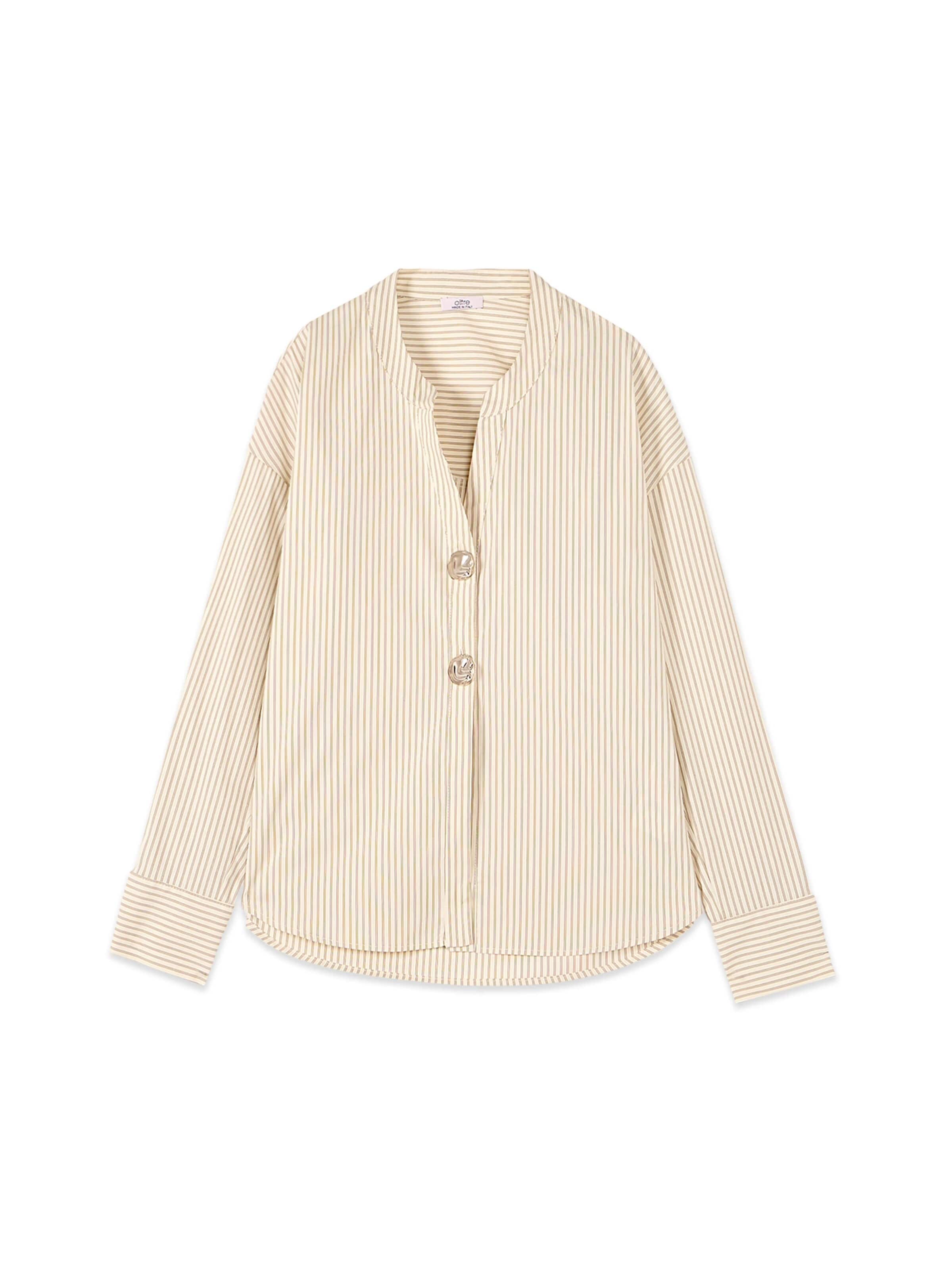 oltre - Blusa en blanco: frente