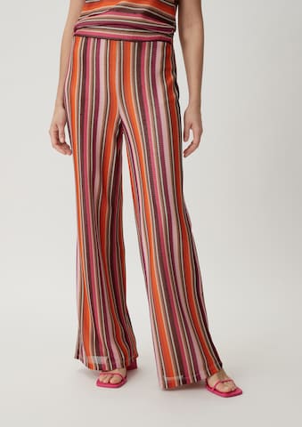 COMMA Wide leg Pants in Mixed colors: front