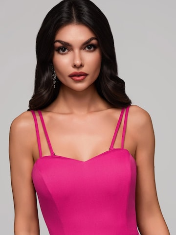 Ombre Evening dress in Pink