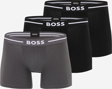 BOSS - Boxers em cinzento: frente