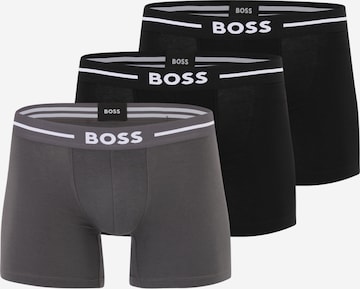 BOSS Orange Boxershorts in Grijs: voorkant