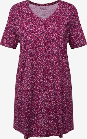 T-shirt Ulla Popken en rose : devant