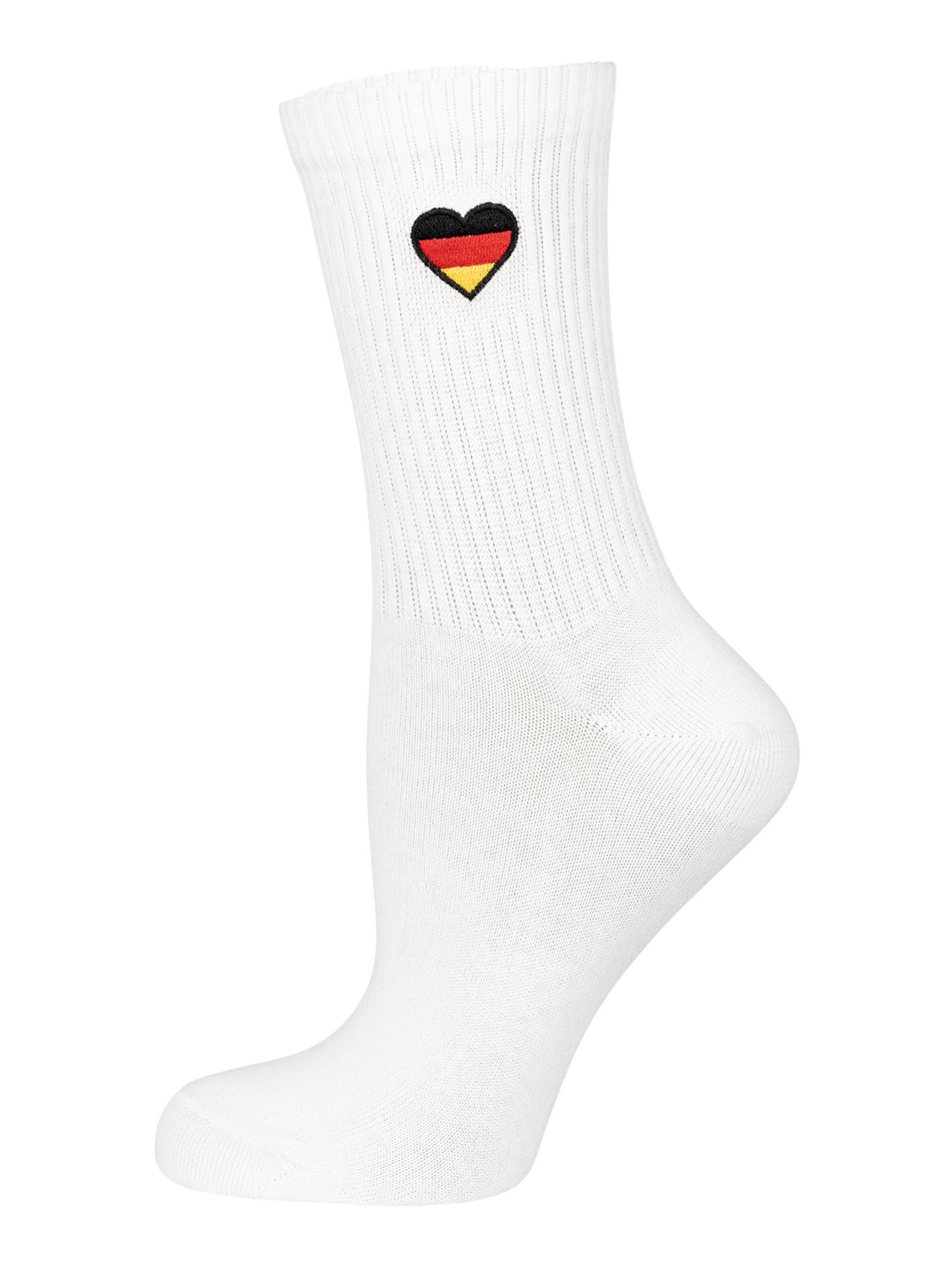Nur Die Socks ' Fan ' in White