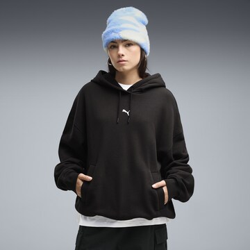 PUMA Sweatshirt 'Essentials' in Black: front