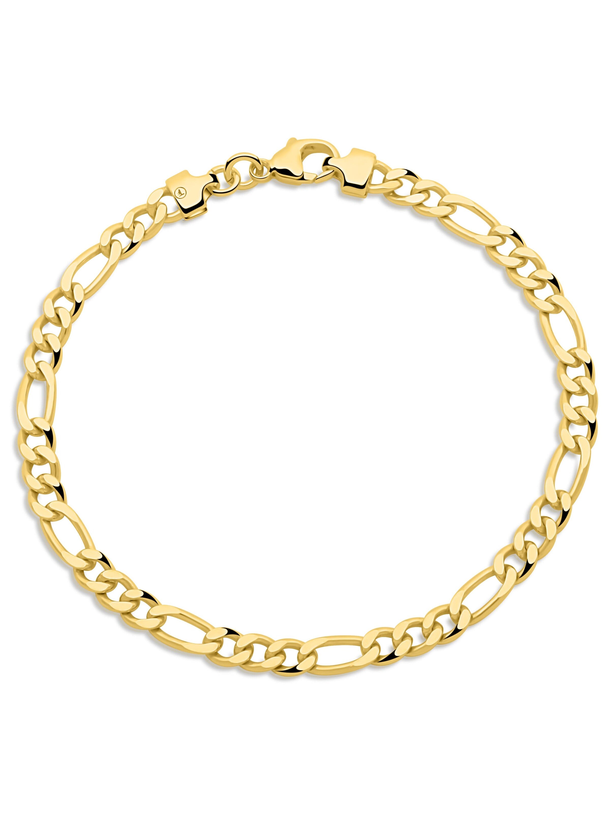 Tony Fein Bracelet 'Figaro' in Gold: front