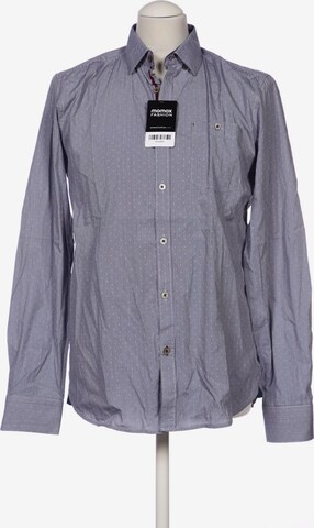 Ted Baker Button Up Shirt in M in Grey: front