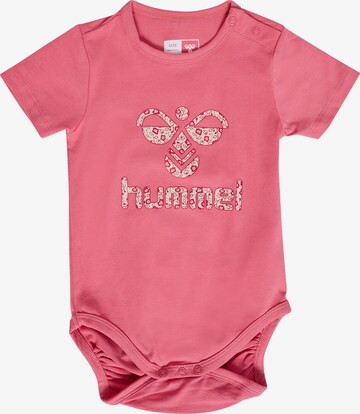 Hummel Romper/Bodysuit in Pink: front