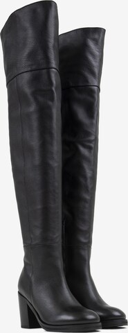 BRONX Over the Knee Boots 'New Patt' in Black