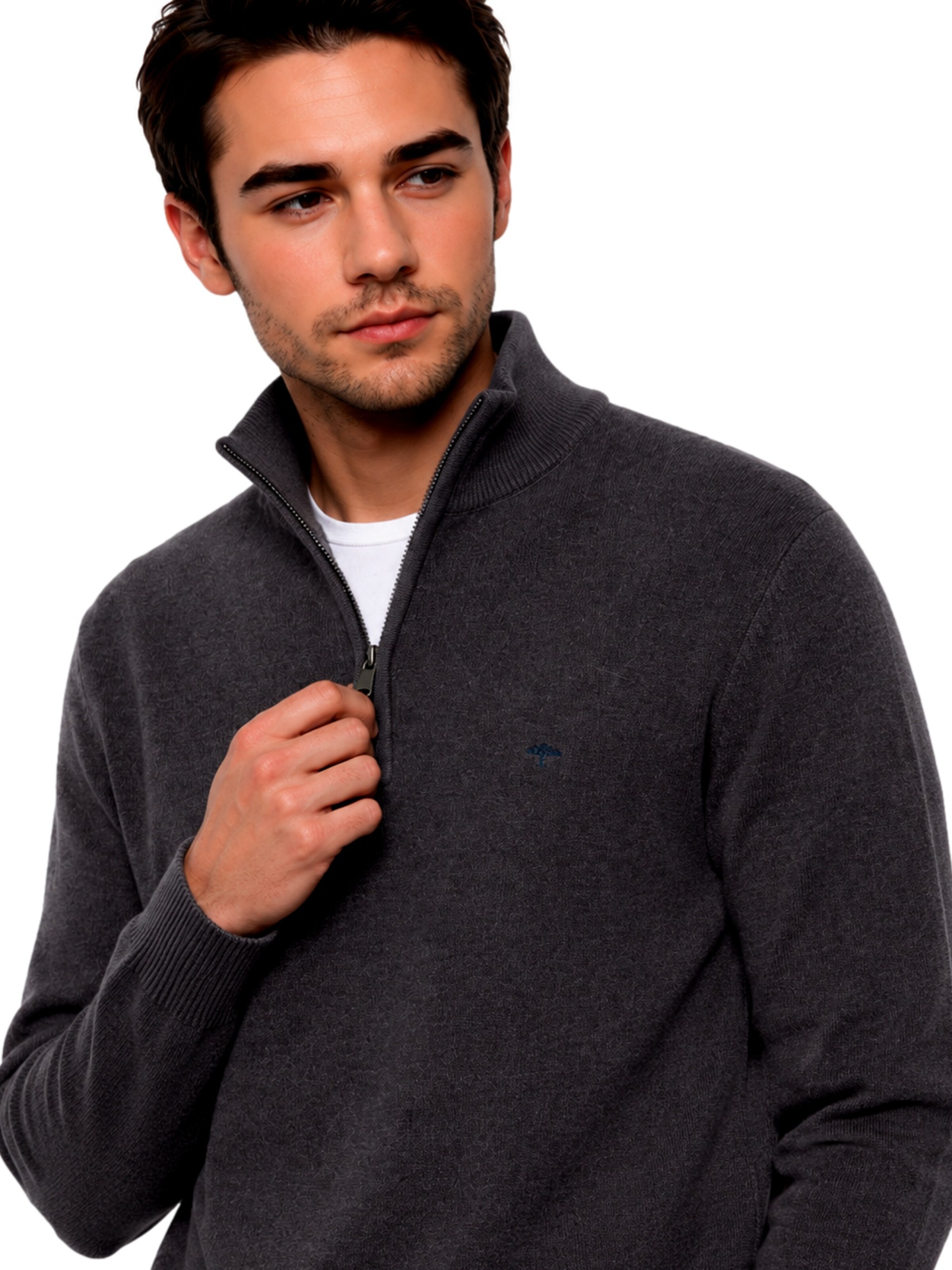 FYNCH-HATTON Sweter w kolorze szary