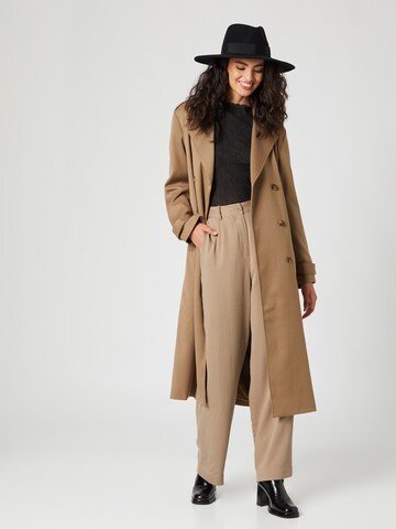 Guido Maria Kretschmer Women Between-Seasons Coat 'Agathe' in Brown