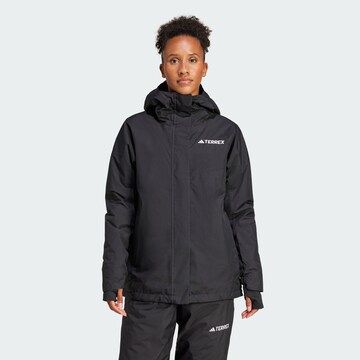 Veste de sport 'Multi 2L' ADIDAS TERREX en noir : devant
