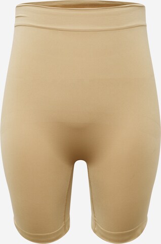 ONLY Carmakoma - Skinny Leggings en beige: frente