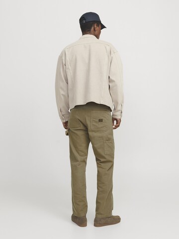 JACK & JONES Loosefit Cargobroek 'JPSTEDDIE JJCARPENTER' in Groen