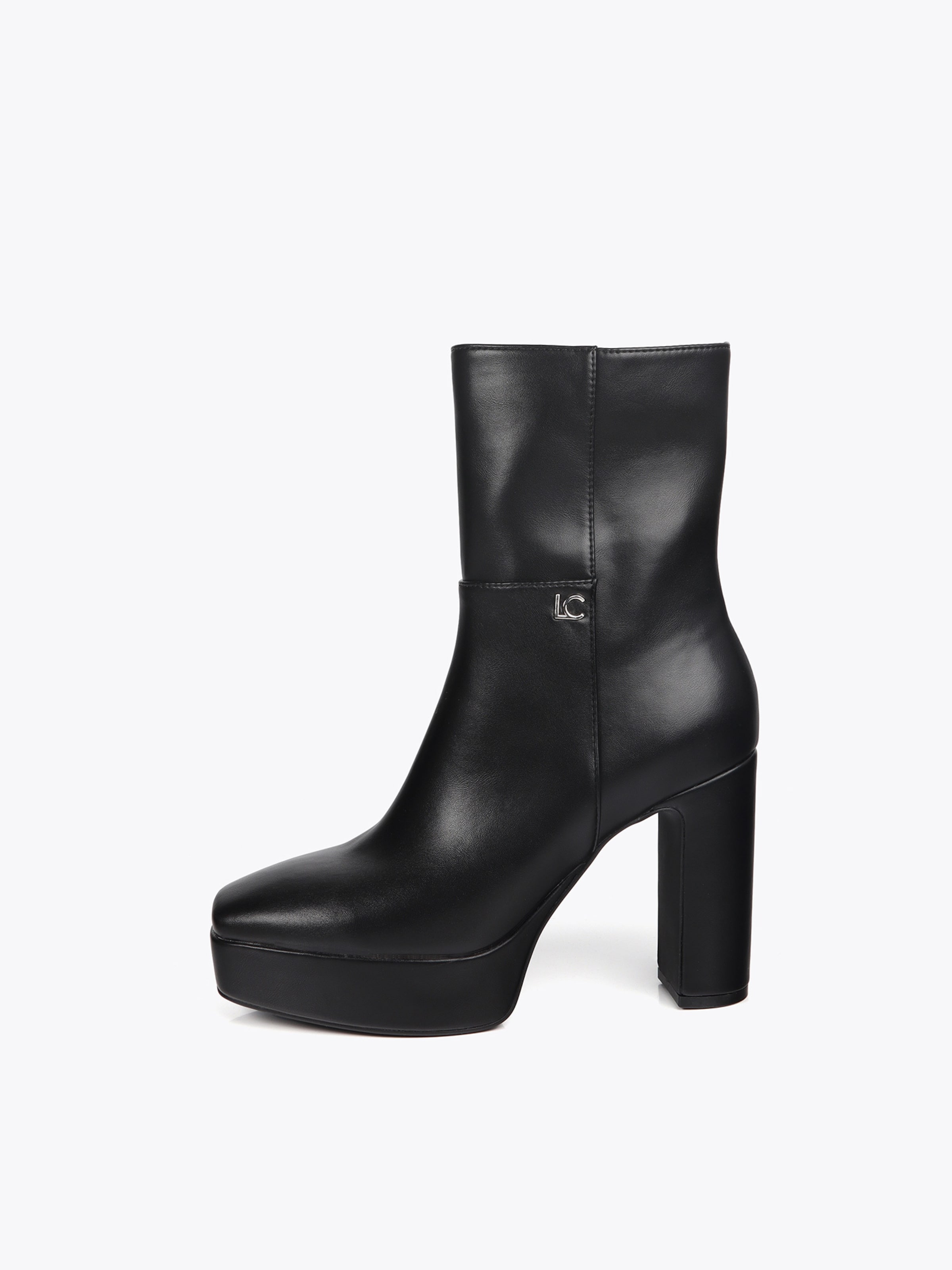Lola Casademunt Bootie in Black: front