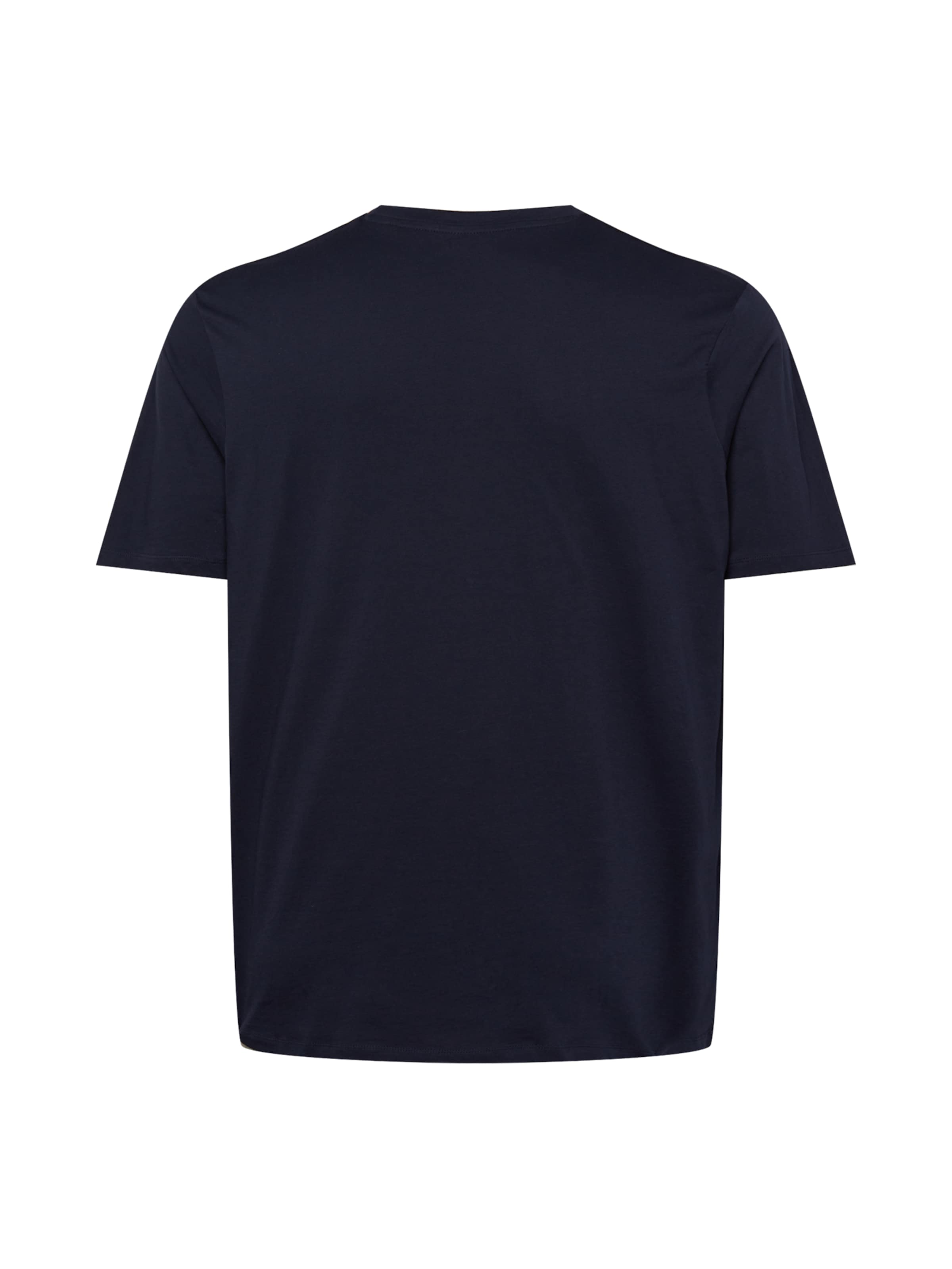 mėlyna Jack & Jones Plus Marškinėliai 'JJECorp'