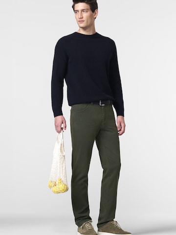 Regular Pantalon chino MEYER en vert