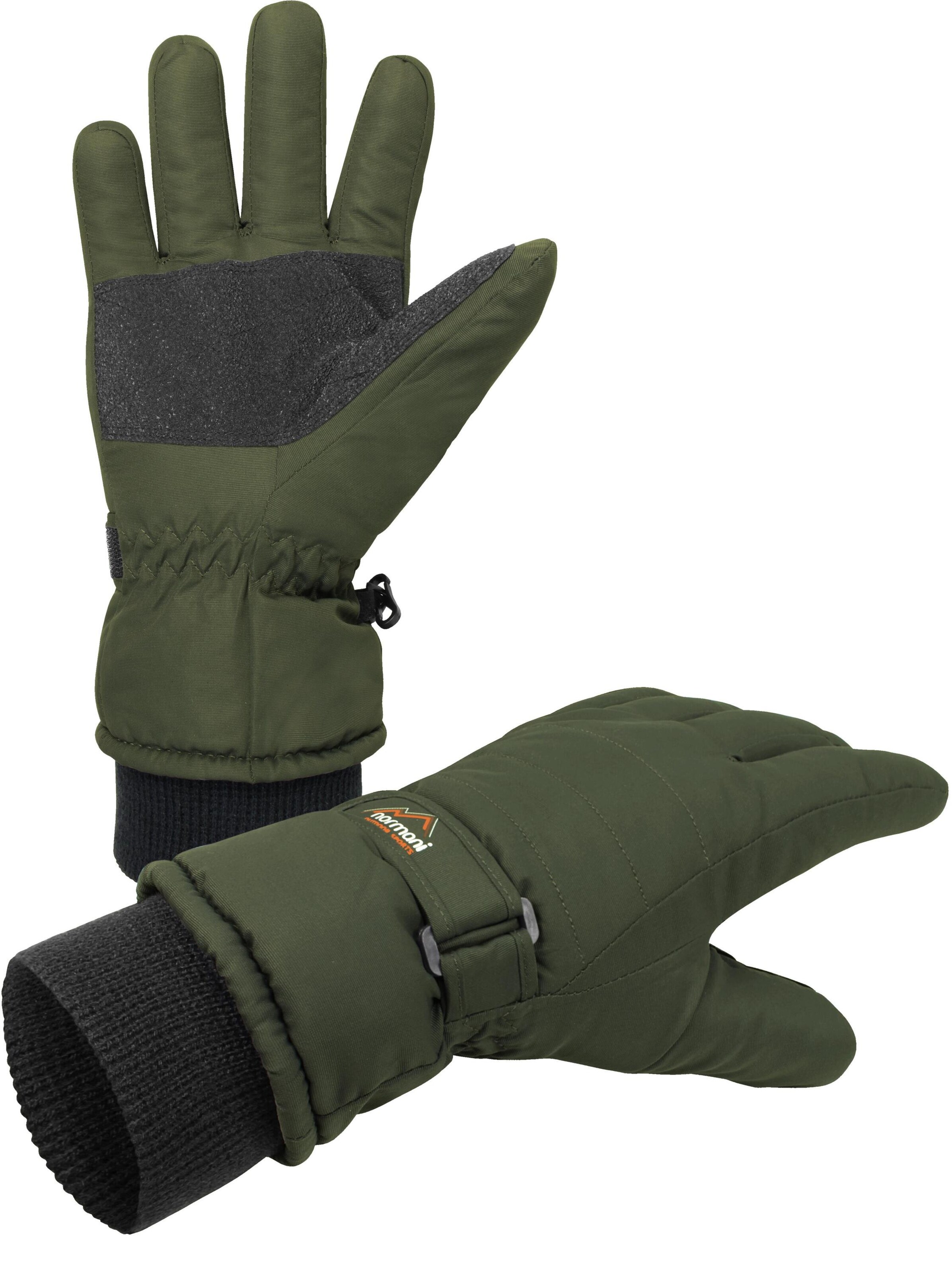 normani Sports gloves 'Snowguard Pro' in Green